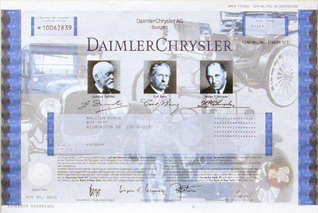 DC common stock 2002